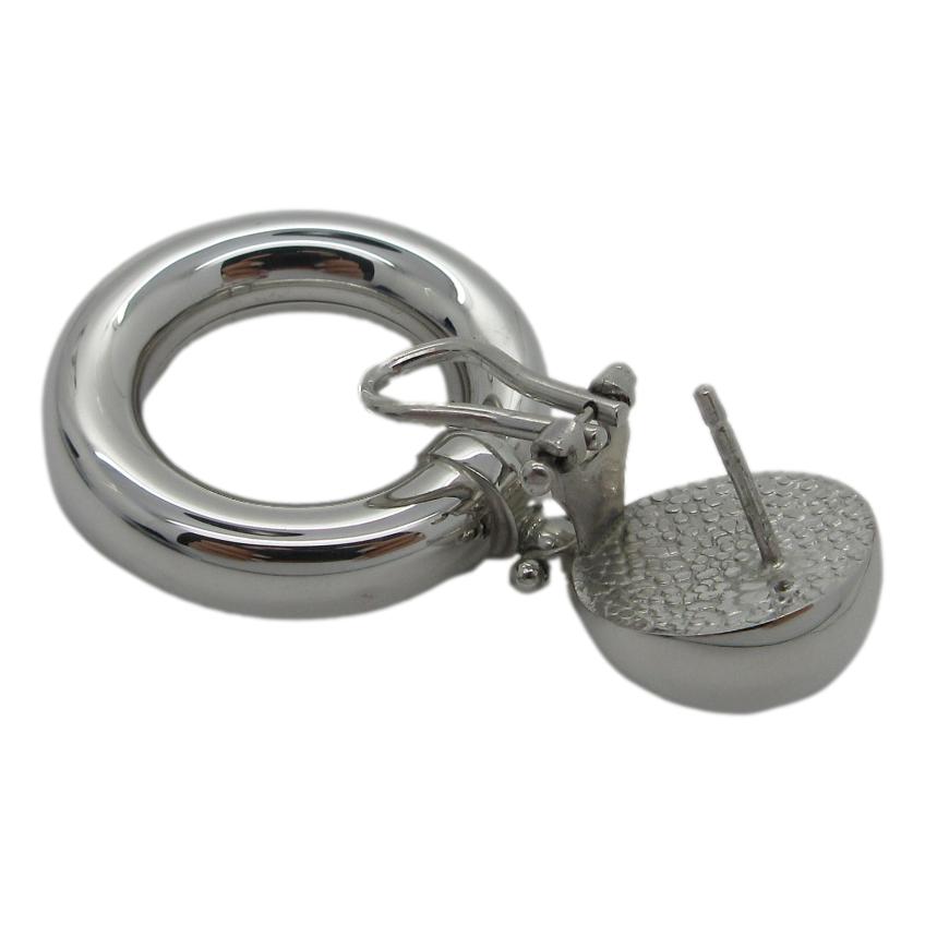 <i>Classic Circle Earrings</i><br>Made in Italy<br>