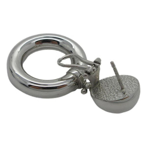 <i>Classic Circle Earrings</i><br>Made in Italy<br>