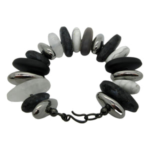 <i>Tumbled Stone Bracelet</i><br>Made in Brazil<br>