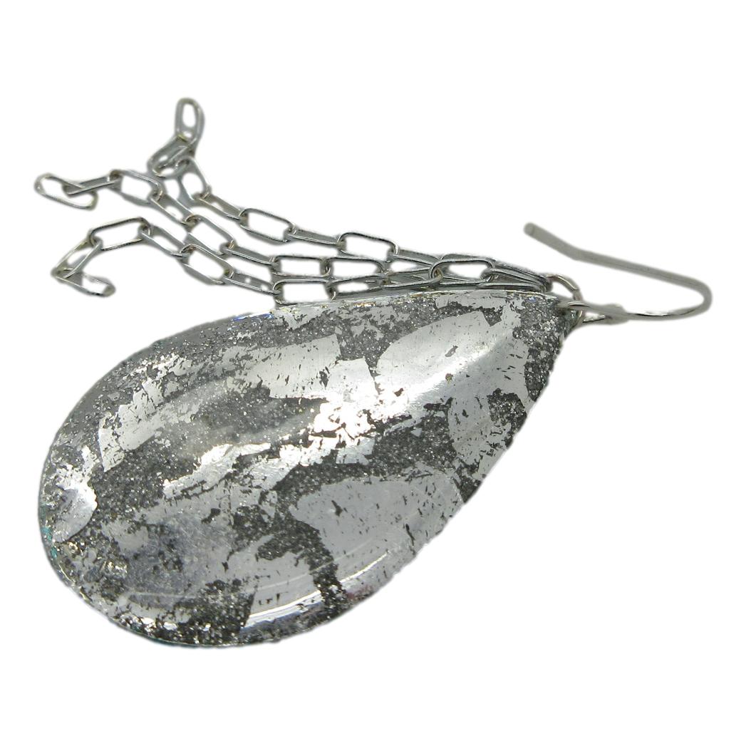 <i> Turquoise & Silver Earrings</i><br><i>by Evocateur</i>
