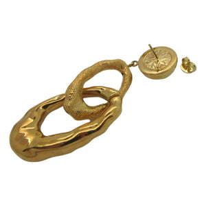 <i>Chunky Statement Double Link Drop Earrings</i>