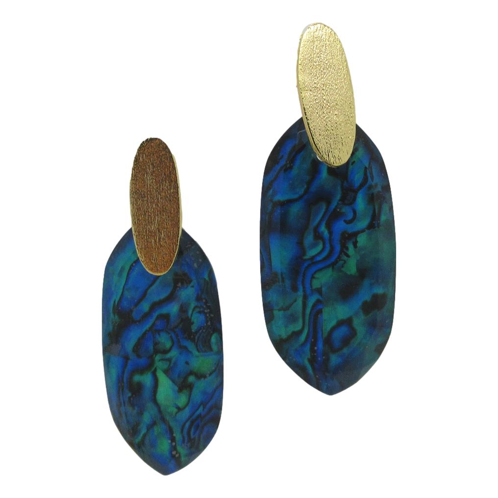 <i>Striking Abalone Earrings</i>