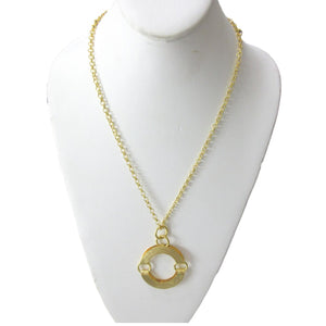 <i>Circle Pendant Necklace</i>