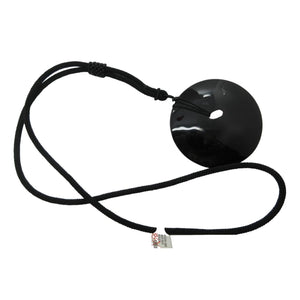 <i>Black Oynx Necklace on Cord<i/>
