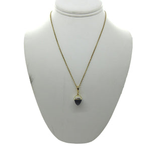 <i>Acorn Drop Necklace</i><br>Made in Italy<br>
