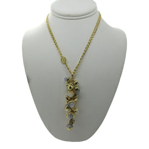<i> Acorn Cluster Necklace</i><br>Made in Italy<br>