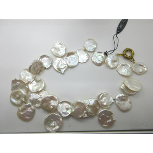 <I>Dramatic Keshi Pearl Necklace</i>