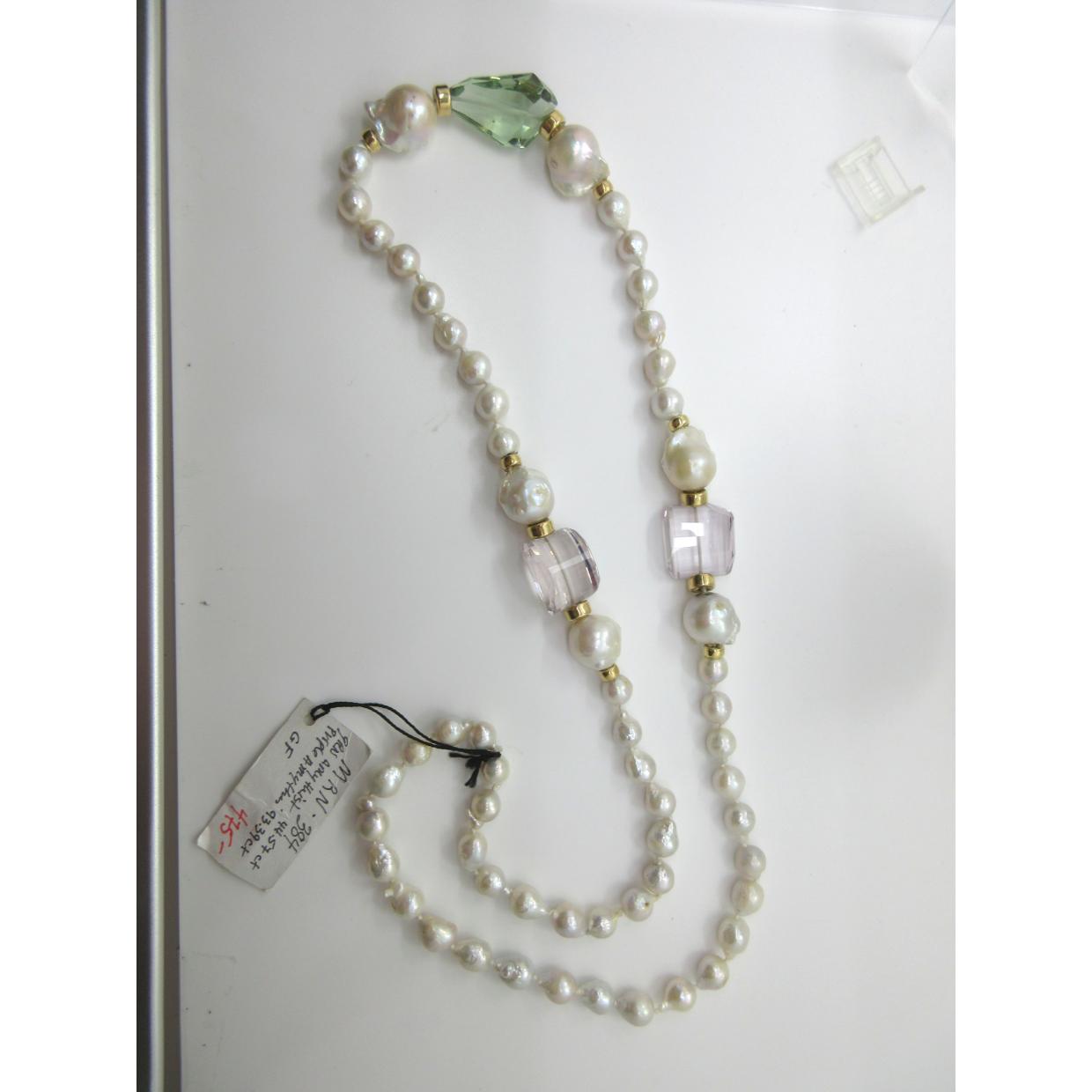 <i>Baroque Pearl & Amethyst Necklace</i>
