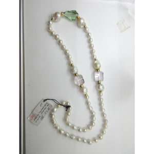 <i>Baroque Pearl & Amethyst Necklace</i>