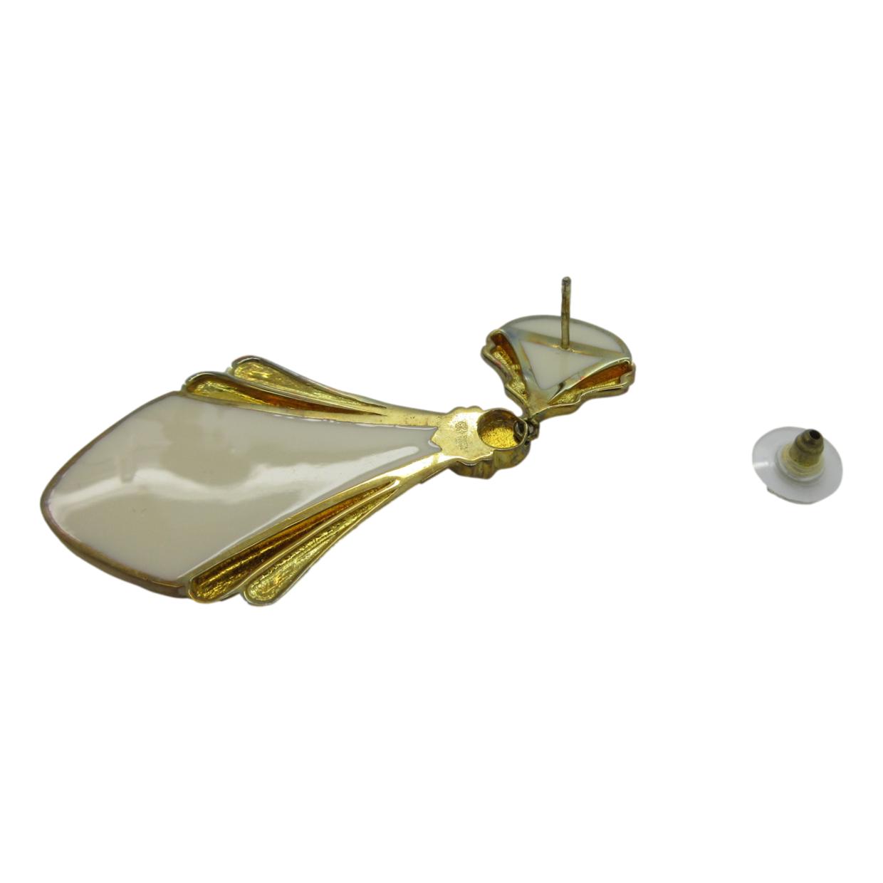 <i>Dramatic Art Deco Drop Earrings</i>