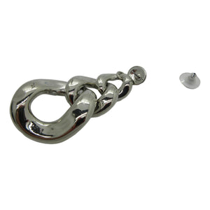 <i>Large Link Earrings<i><br>Made in Italy<br>