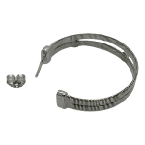 <i>Double Ridged Hoop Earrings</i>