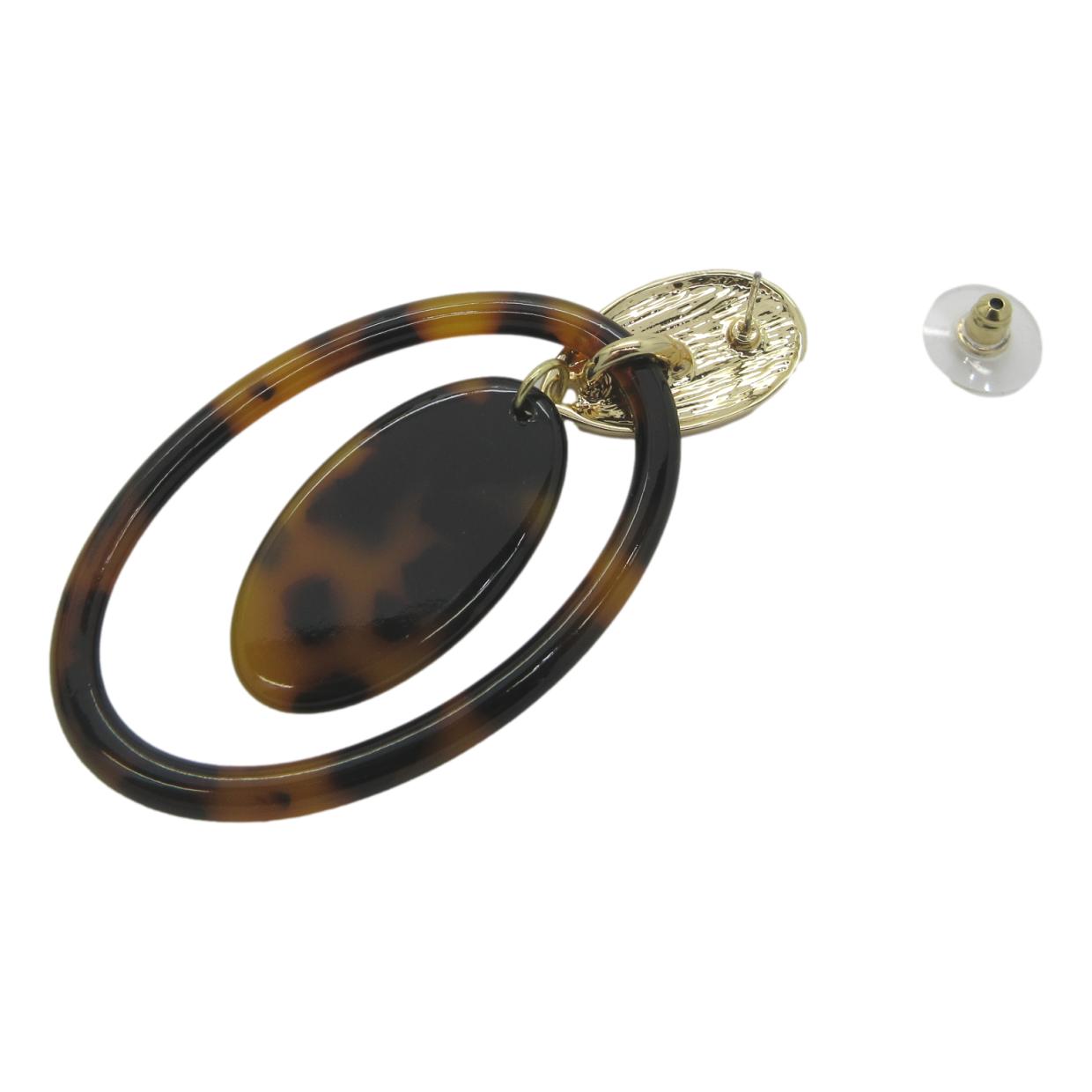 <i>Tortoise Drop Earrings</i>