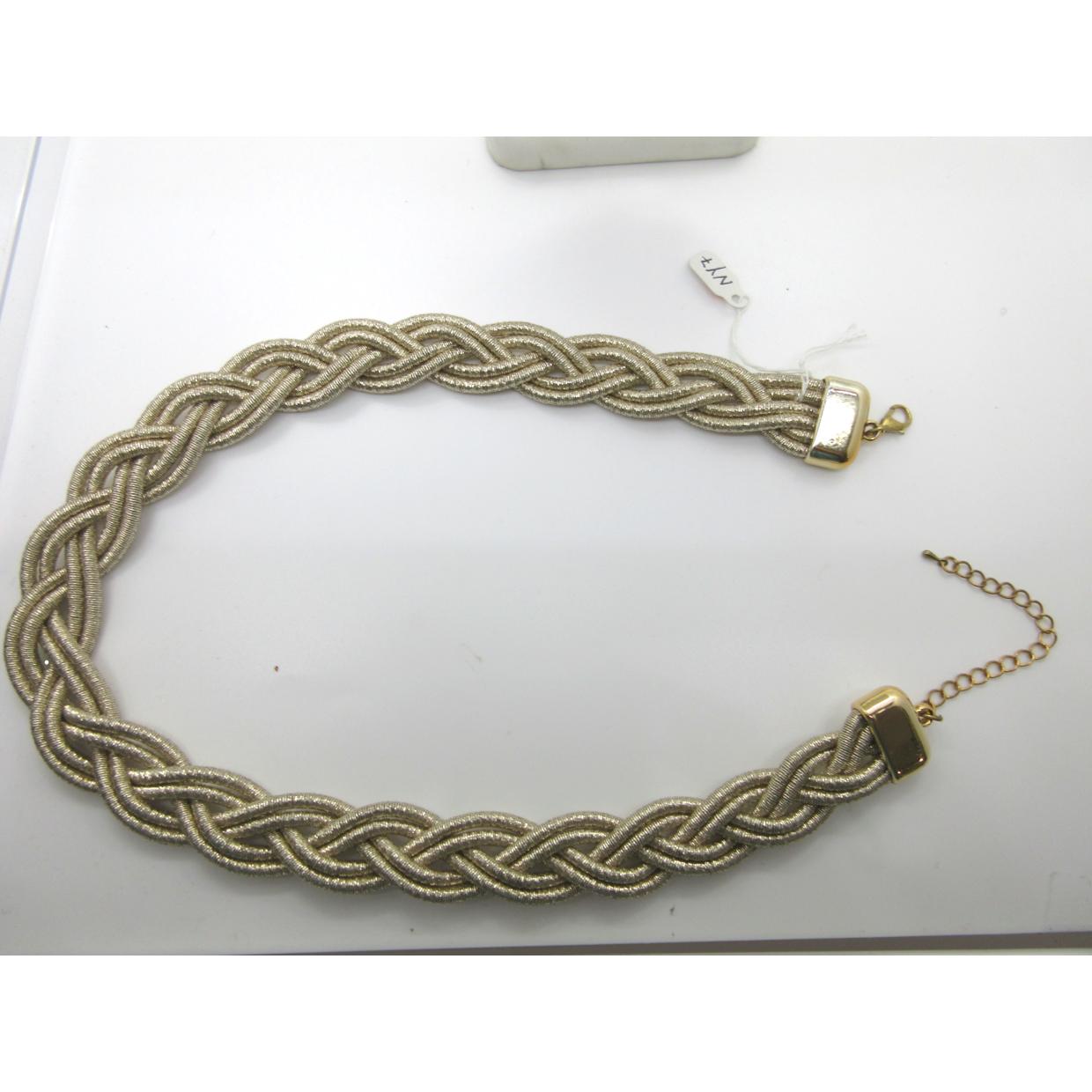 <i>Statement Braided Cord Necklace</i>