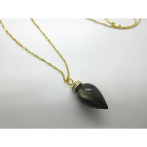 <i>Black Obsidian Cat's Eye Pendant</i>