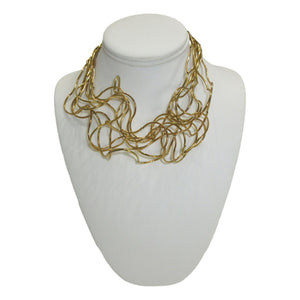 <i>Short Spaghetti Necklace</i><br>available in 4 color combo's<br>