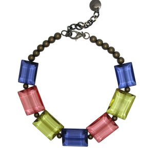 <i>Colorful Resin Necklace</i><br>Made in Italy<br>