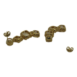 <i> Citrine Drop Earrings</i><br>Made in Italy<br>