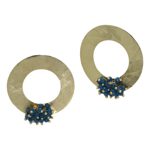 <i>Jumbo Circle Earrings</i><br>available in 7 colors<br>