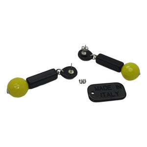 <i>Golf Ball Earrings</i><br>available in 3 colors<br><br>Made in Italy<br>