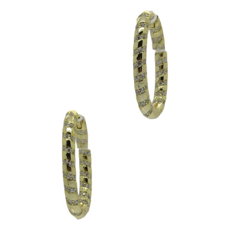 <i> Dainty Hoop Earrings</i><br>also available in gold plate<br>