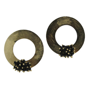 <i>Jumbo Circle Earrings</i><br>available in 7 colors<br>