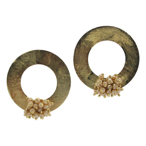 <i>Jumbo Circle Earrings</i><br>available in 7 colors<br>