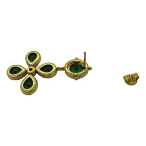 <i>Caviar Bead Crystal Earrings</i><br>available in 2 colors<br>