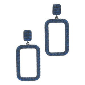<i>Reclangular Drop Earrings</i>