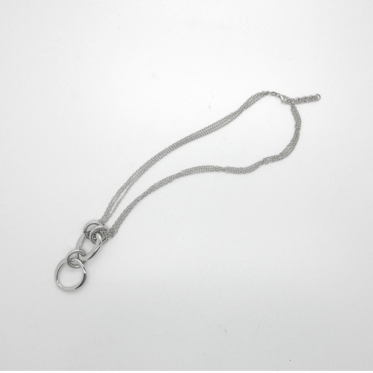 <i>Double Drop Pendant Necklace</i><br>Made in Italy<br>