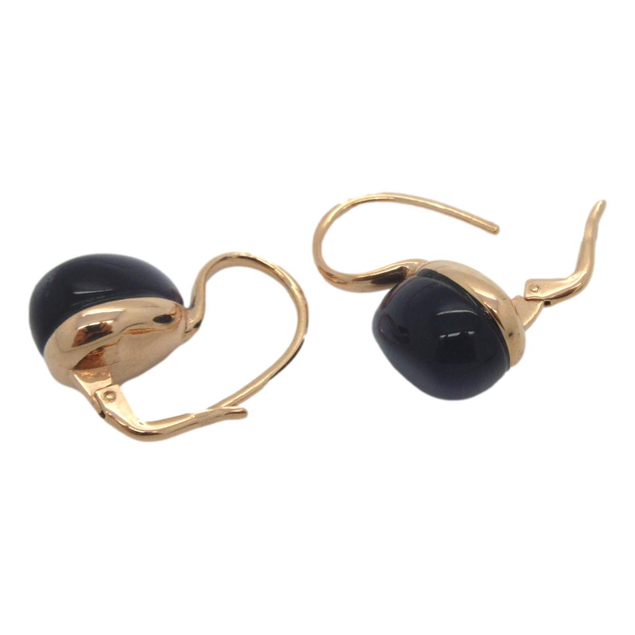 <i>Cabochon Drop Earrings</i><br>also available in amethyst<br><br>Made in Italy<br>