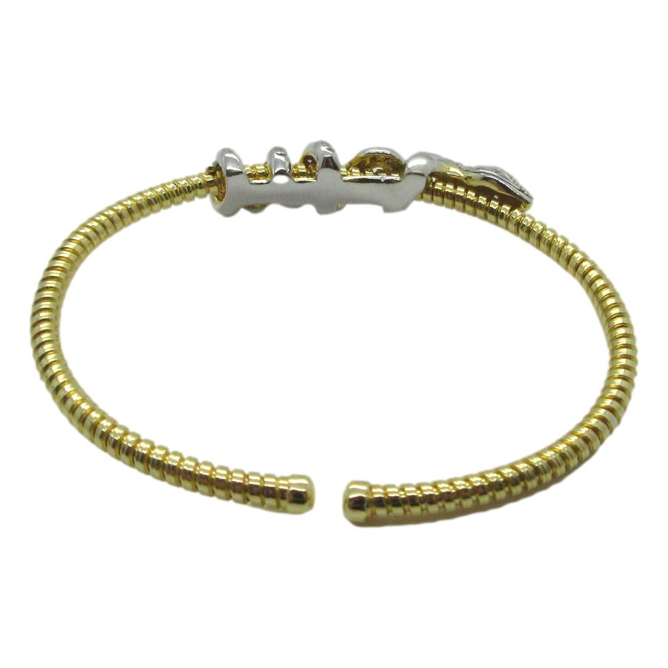 <i>Wrapped Snake Cuff</i><br>Made in Italy<br>