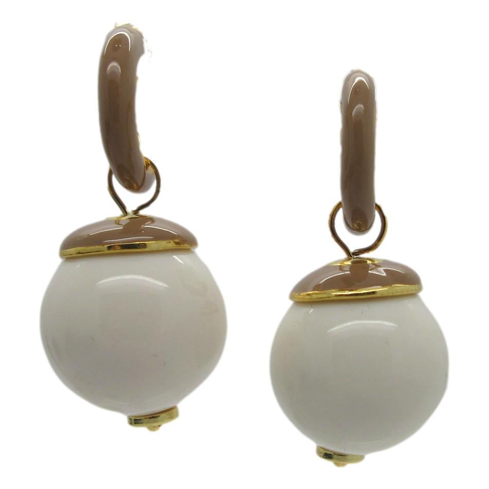 <i>Jumbo Ball Earrings</i>