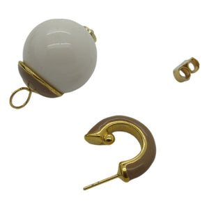 <i>Jumbo Ball Earrings</i>