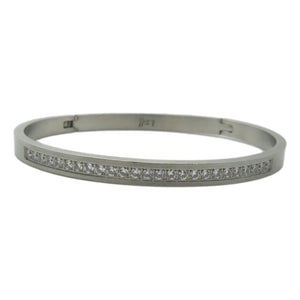 <i>Stainless Steel Stackable Bangle Bracelet</i>