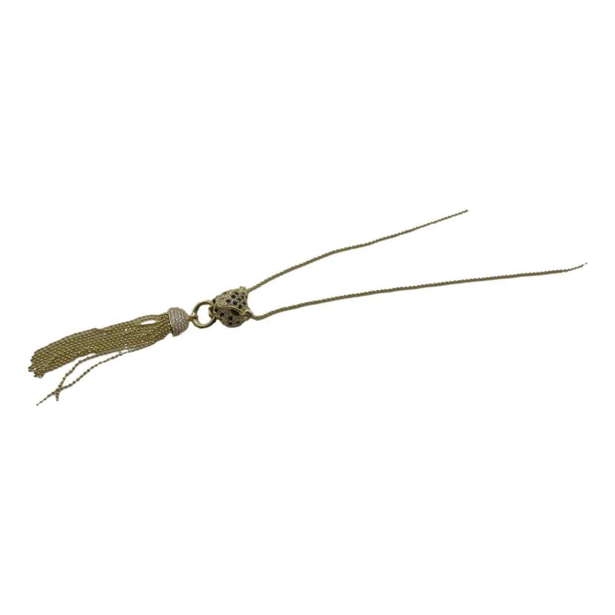 <i>Tiger/Fringe Necklace</i><br>Made in Italy<br>