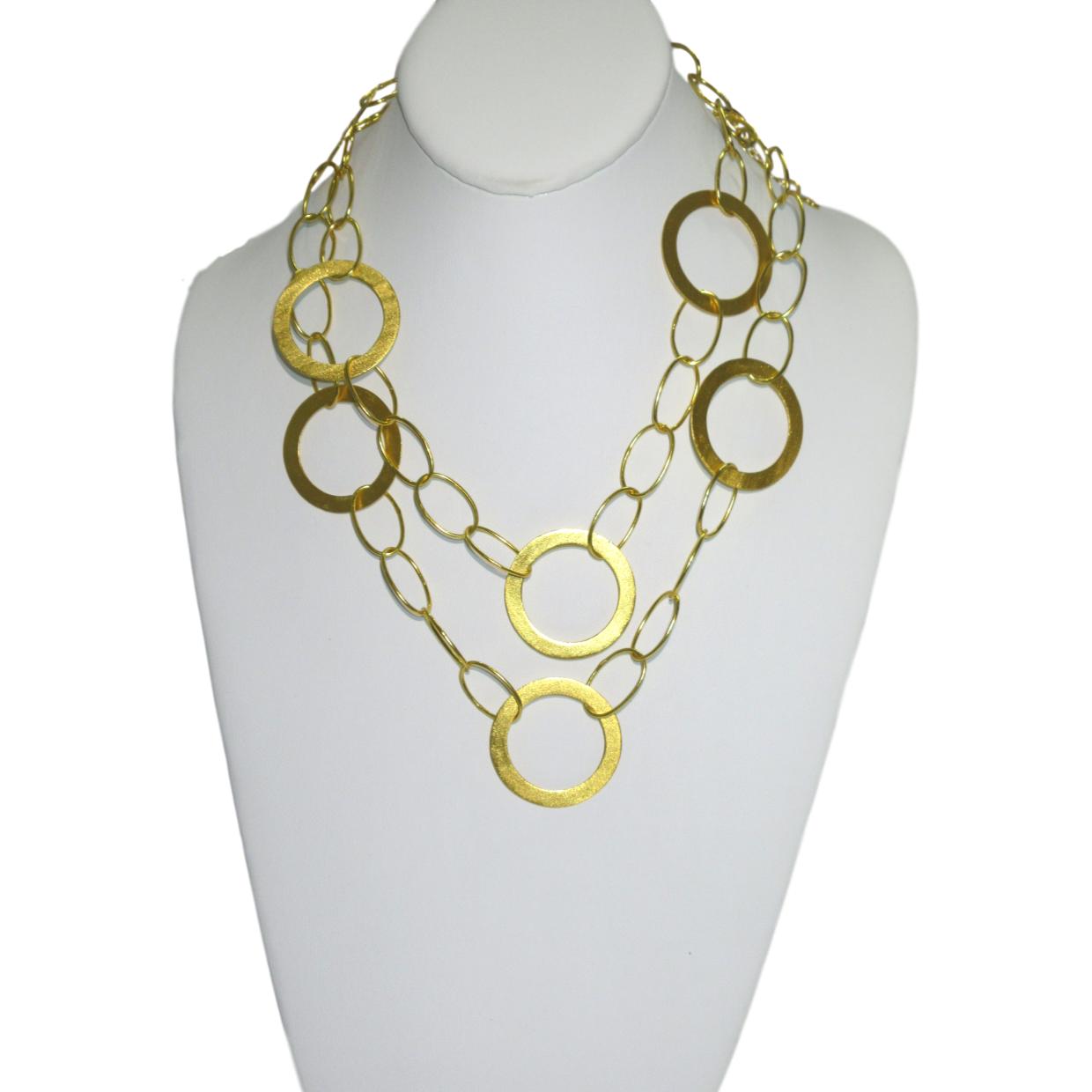 Large Circle Necklace