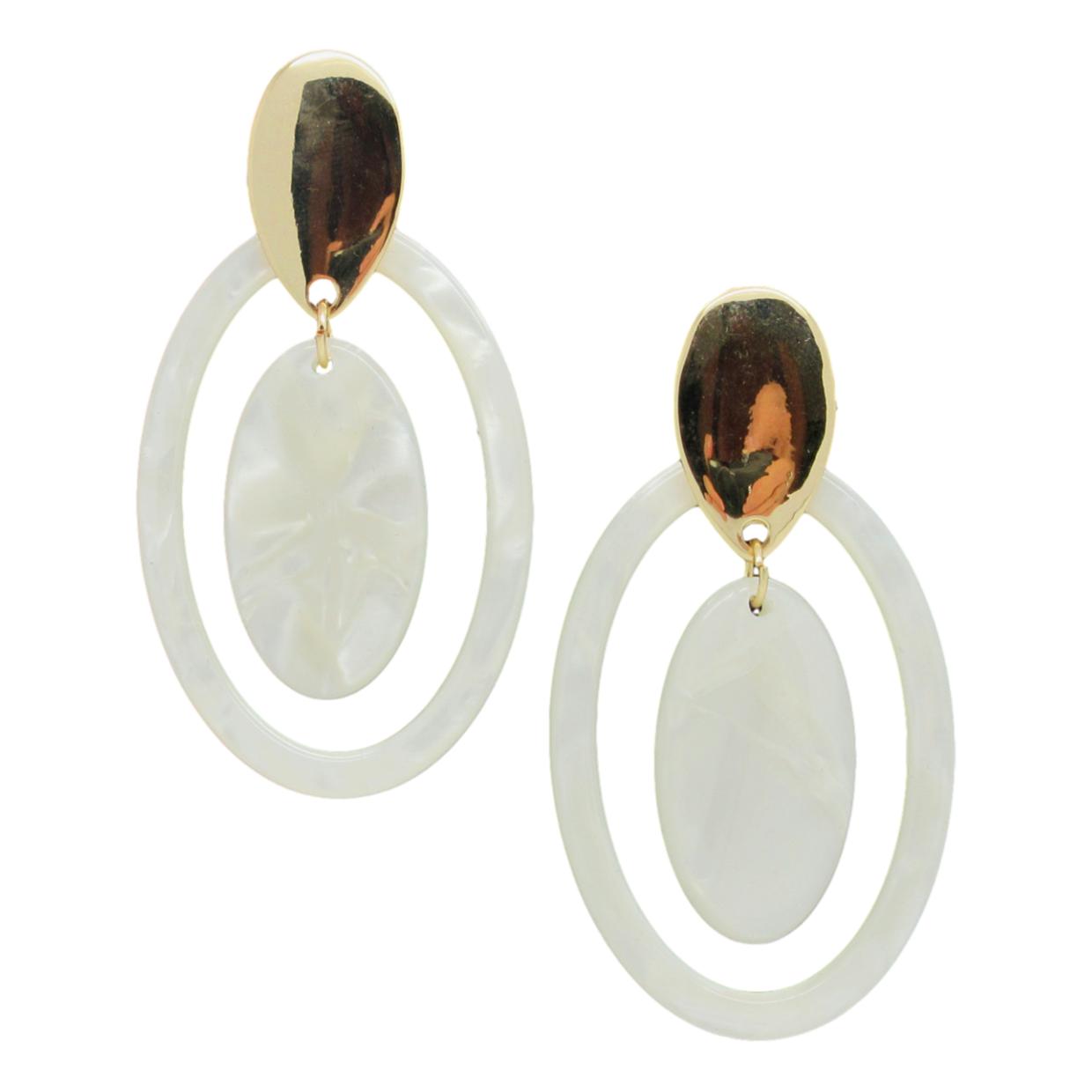 <i>Chunky Resin Earrings</i>