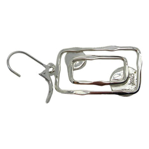 <i>Rectangular Pearl Drop Earrings</i>