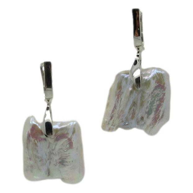 <i>Coin Pearl Drop Earrings</i>