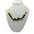 <i>Black Onyx Bar Necklace</i><br>Made in Brazil<br>