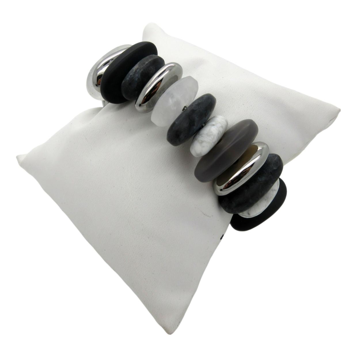 <i>Tumbled Stone Bracelet</i><br>Made in Brazil<br>