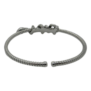 <i>Wrapped Snake Cuff Bracelet</i><br>Made in Italy<br>