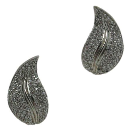 <i>Leaf Motif Earrings</i>