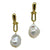 <i>Hardware Link Baroque Pearl Earrings</i>