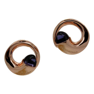 <i>Kissing Circle Earrings</i><br>Made in Italy<br>