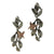 <i>Butterfly on a Leaf Earrings</i><br>Made in Italy<br>