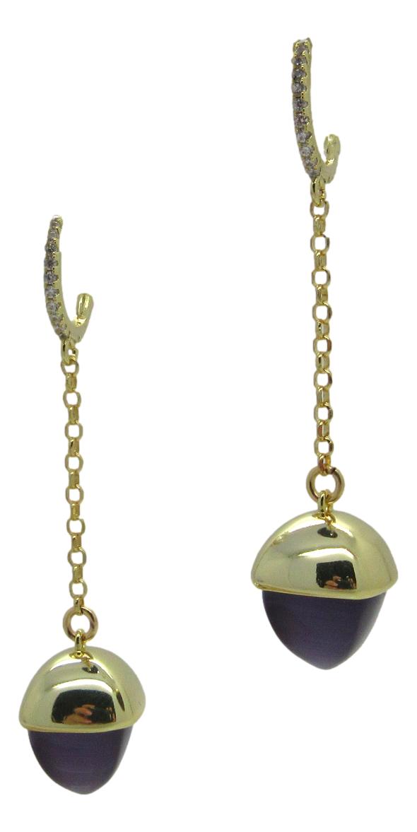 <i>Huggie with Long Drop</i><br>Made in Italy<br>