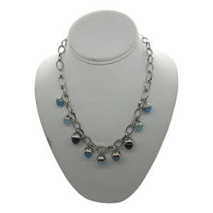 <i>Cabochon Drop Necklace</i><Made in Italy<br>