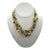 <i>Chunky Cluster Drop Necklace</i><br>Made in Italy<br>